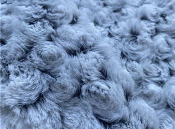 Double colors rosebud fur Double colors rosebud fur