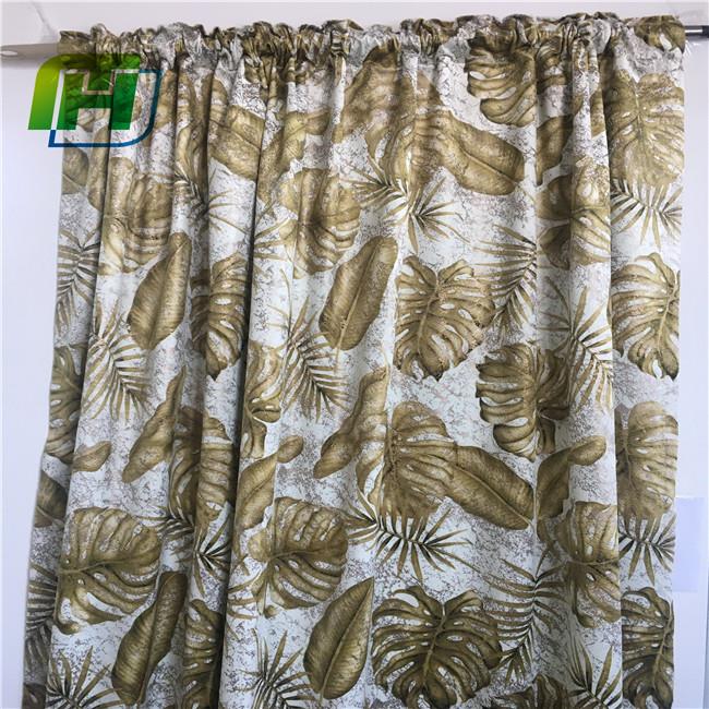 Printing Velvet Curtains