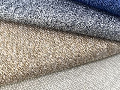 Yuav Ua Li Cas Patterned Linen Upholstery Fabric