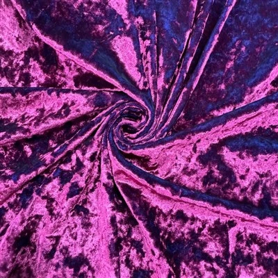 Crushed Stretch Velor Fabric